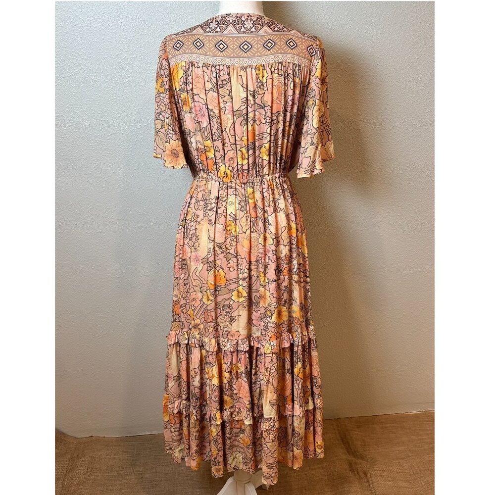 Spell & The Gypsy Collective Amethyst Garden Party Dress Boho Festival Floral S - Picture 4 of 12